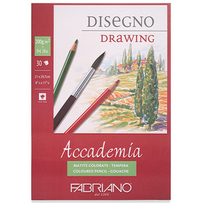 파브리아노 아카데미아 스케치북 A4 200g 30매 AC05